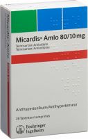 Produktbild von Micardis Amlo Tabletten 80/10mg 28 Stück