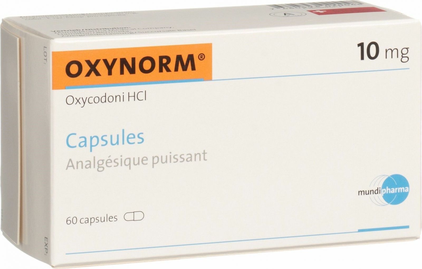 Oxynorm Kapseln 10mg 60 Stück in der Adler Apotheke