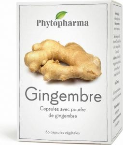 Product picture of PhytopharmaGinger Capsules 60 Caps