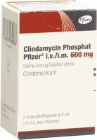 Image du produit Clindamycin Phosphat Pfizer 600mg/4ml Ampullen 4ml