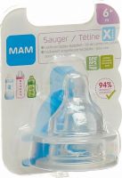 Image du produit MAM Ersatzsauger Flasche Grösse X 6+ Monate 2 Stück