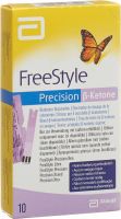 Produktbild von FreeStyle Precision Blutketon-Teststreifen 10 Stück