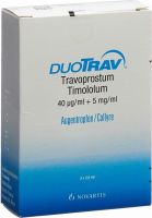 Produktbild von Duotrav Augentropfen 3x 2.5ml