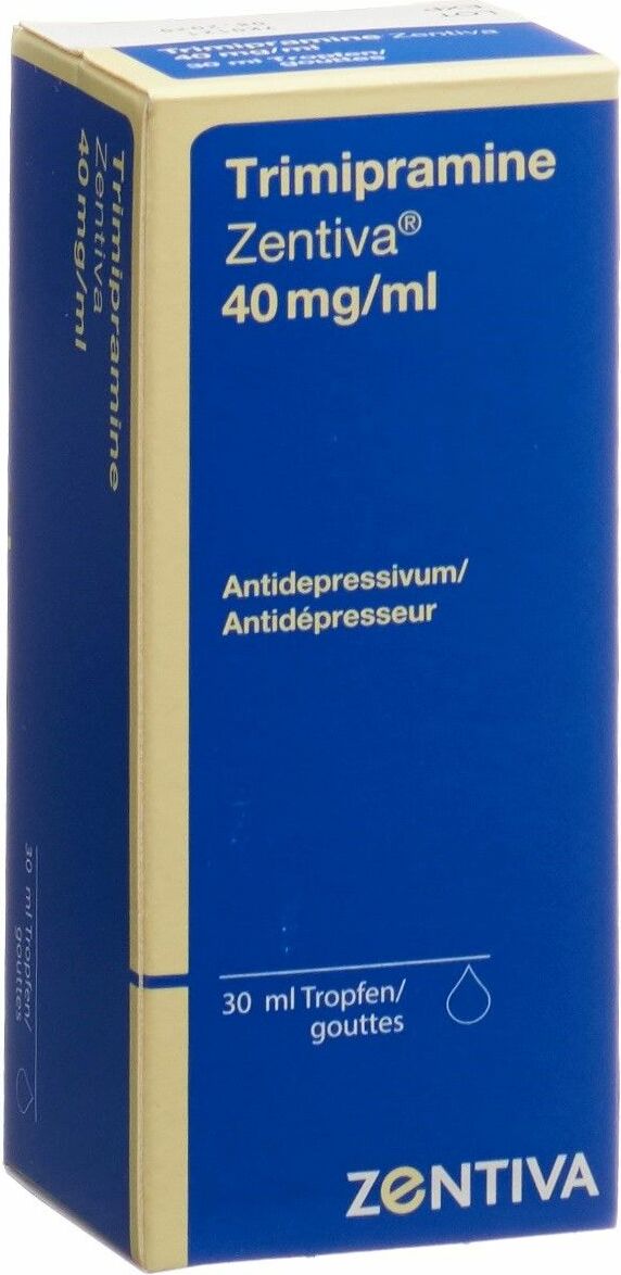 Trimipramine Zentiva Tropfen 40mg/ml 30ml in der Adler Apotheke