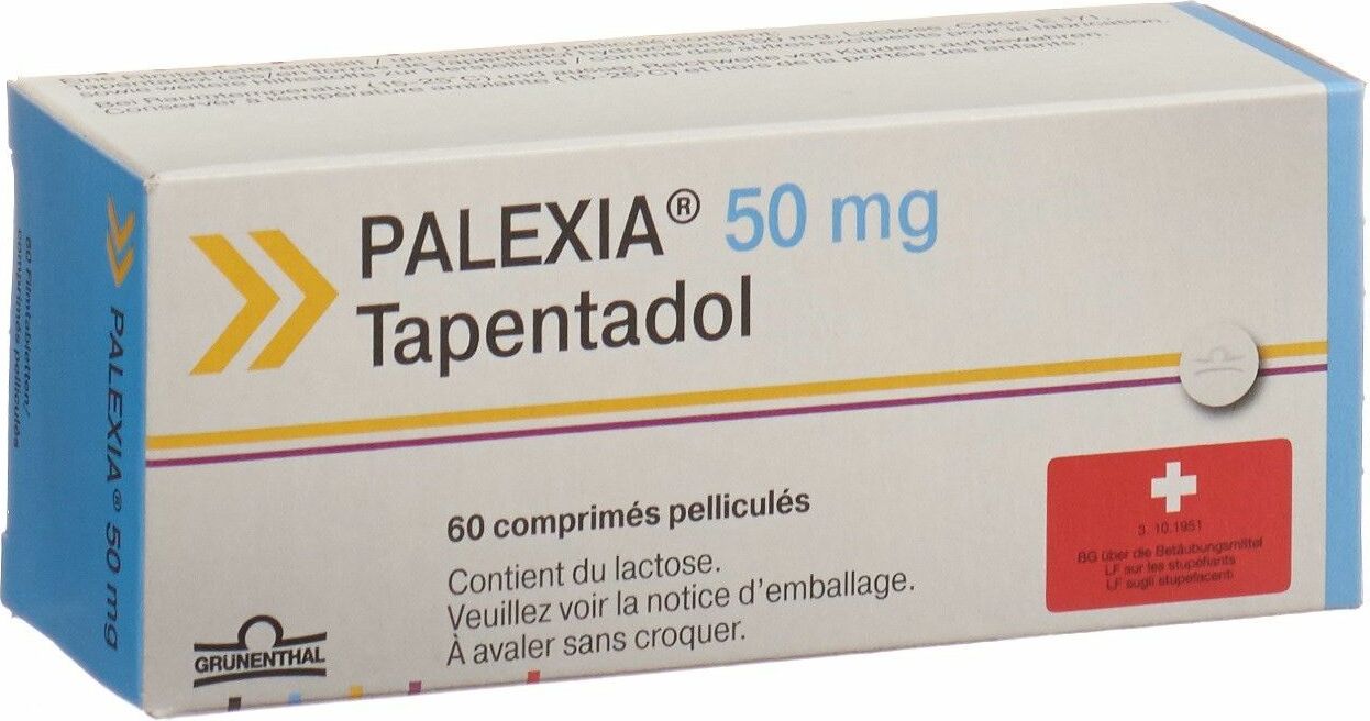 Palexia Filmtabletten 50mg 60 Stück in der Adler Apotheke Palexia Filmtabletten 50mg 60 Stück in der Adler Apotheke