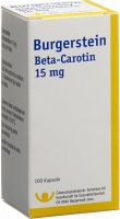Produktbild von Burgerstein Beta Carotin Kapseln 15mg 100 Stück
