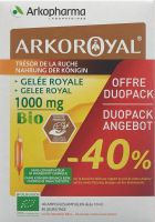 Produktbild von Arkoroyal Gelee Royale 1000mg Duo 2x 20 Stück