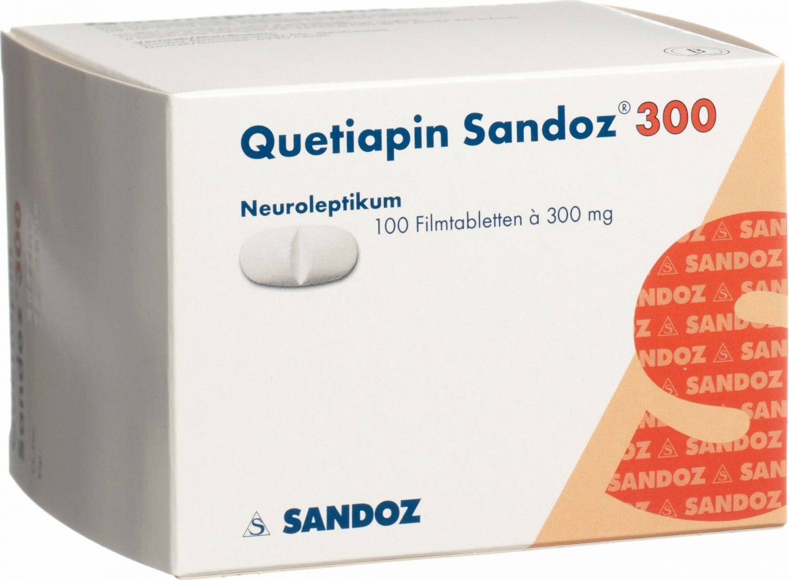 Quetiapin Sandoz Filmtabletten 300mg 100 Stück in der Adler Apotheke