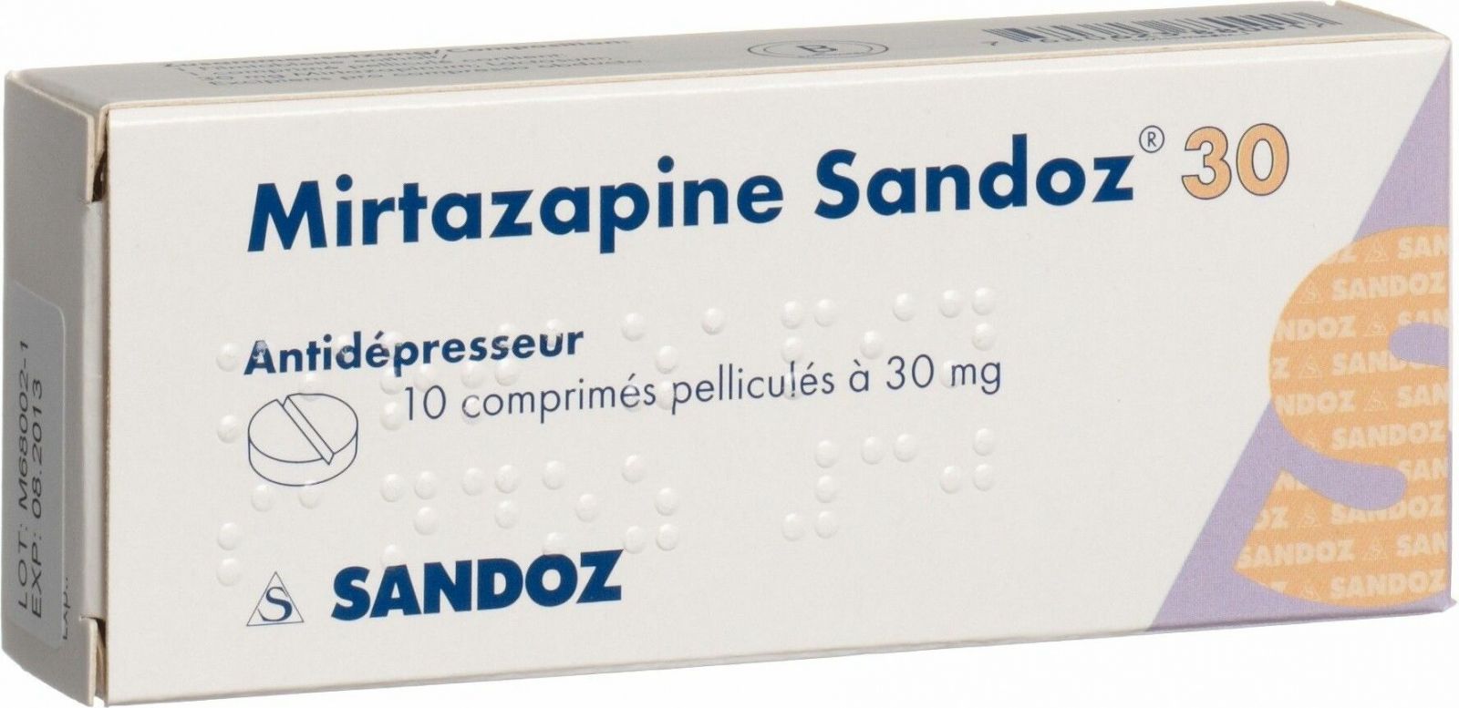 ミルタザピン・サンドのリーフレット