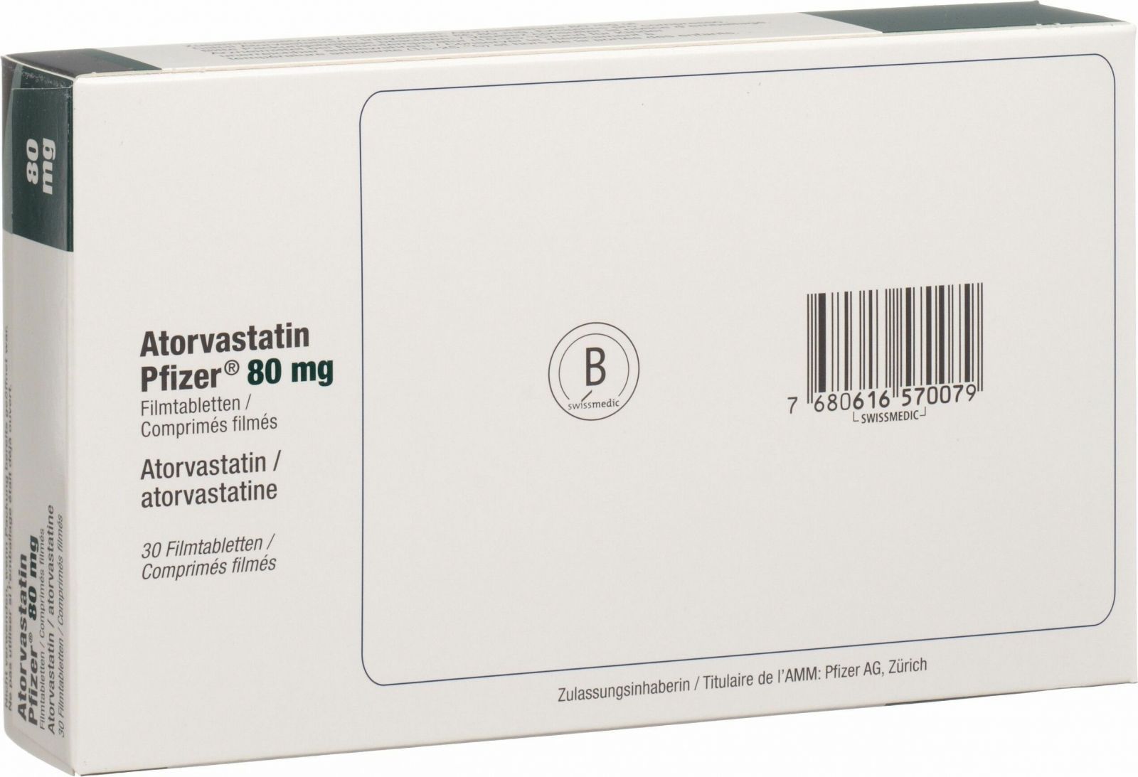 Atorvastatin Pfizer Filmtabletten 80mg 30 Stück in der Adler Apotheke Atorvastatin Pfizer Filmtabletten 80mg 30 Stück in der Adler Apotheke