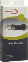 Product picture of Omnimed Ortho Manu Dual Handgelenkbandage 22cm Grösse M Schwarz