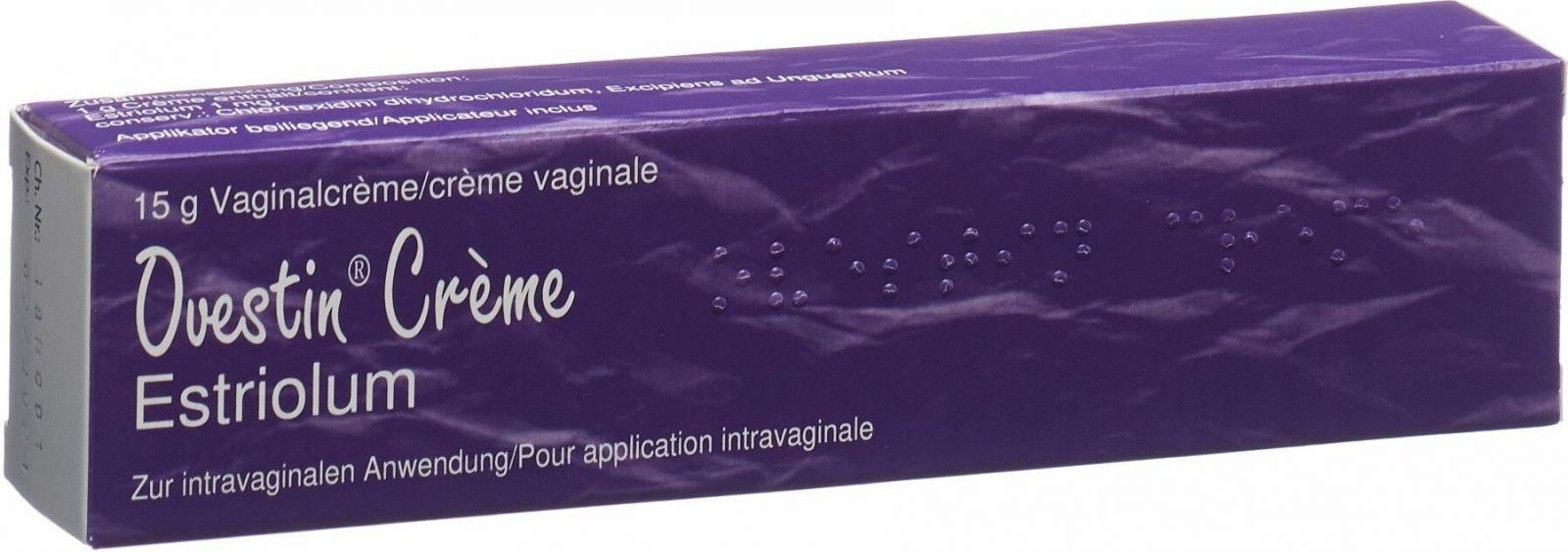 Ovestin Vaginalcreme M Applikator Tube 15g in der Adler Apotheke