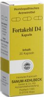 Product picture of Fortakehl Kapseln D 4 Trit 20 Stück