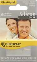 Product picture of Ohropax Silicon Clear Earplugs 6 pieces