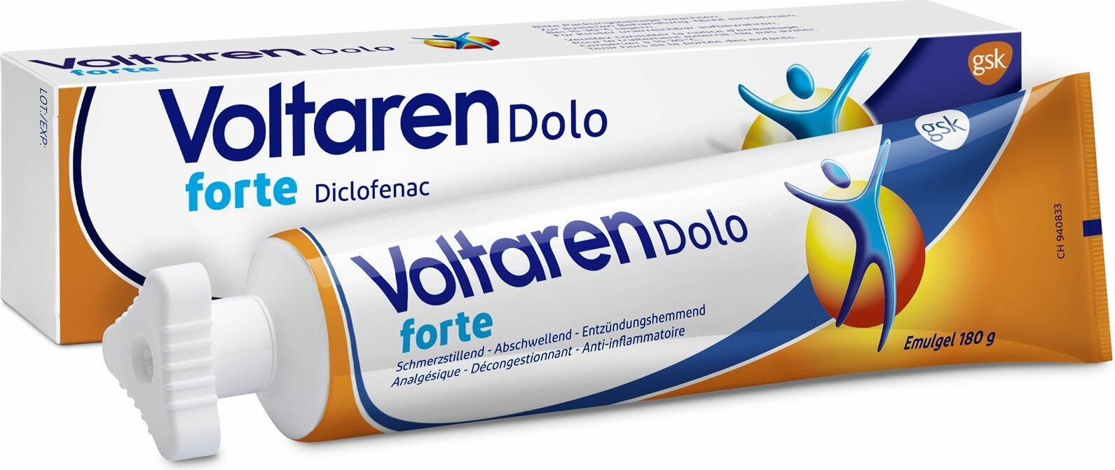 Voltaren Dolo Forte Emulgel 180g in der Adler Apotheke