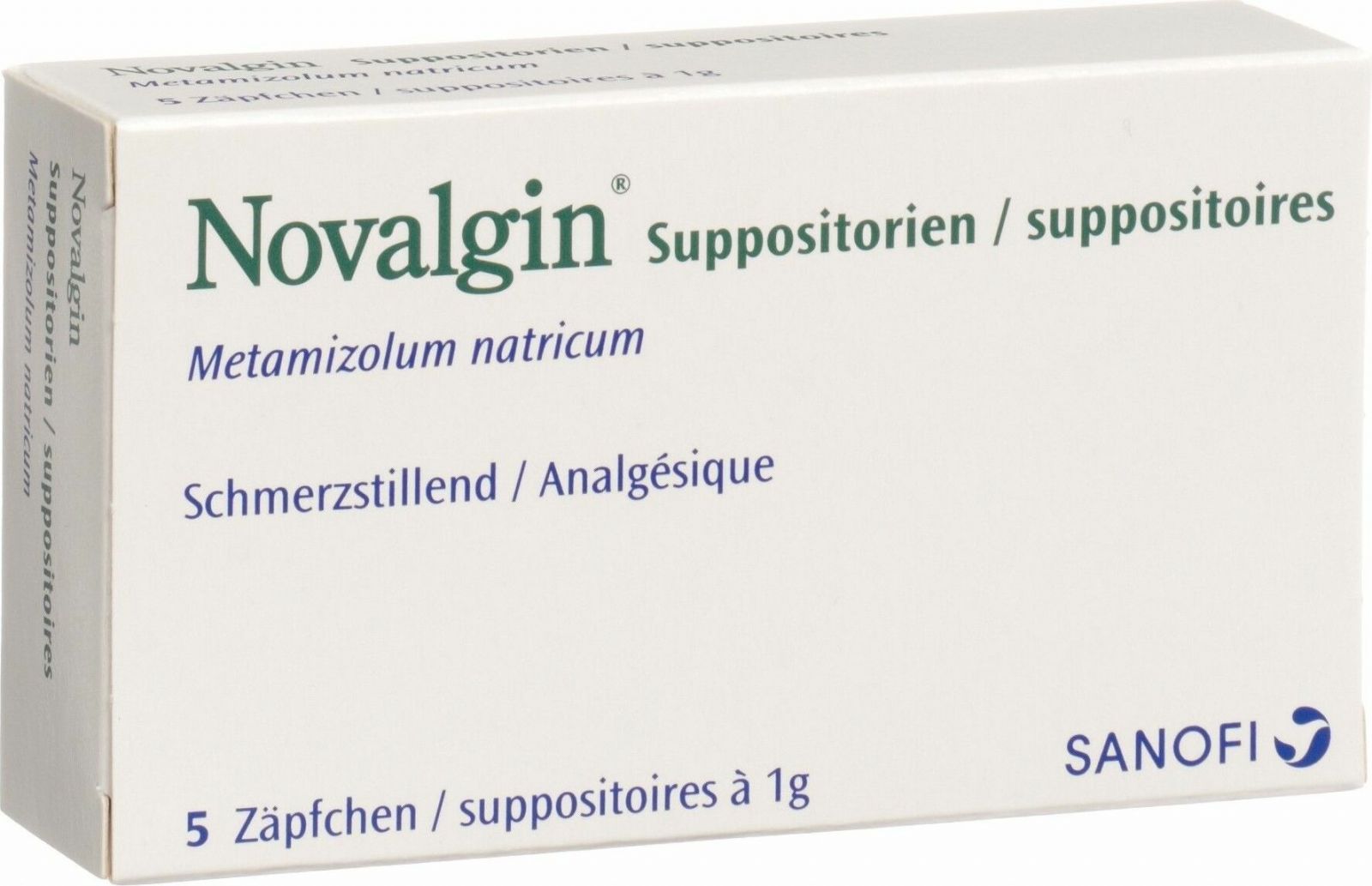 Novalgin Zapfchen 1g Erwachsene 5 Stuck In Der Adler Apotheke