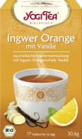 Produktbild von Yogi Tee Ingwer Orange Vanille Beutel 17 Stück