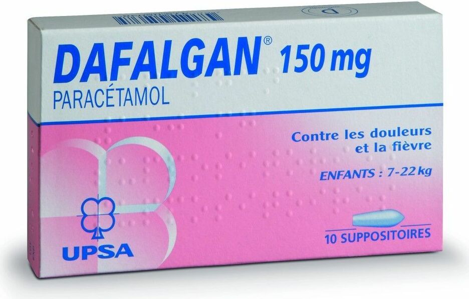 Dafalgan 150mg 10 Zapfchen In Der Adler Apotheke