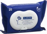 Product picture of Klorane Removable make-up removal cloths cornflower 25 pieces