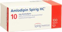 Produktbild von Amlodipin Spirig HC Tabletten 10mg 100 Stück