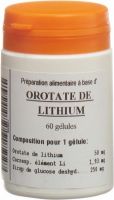 Product picture of Oligopharm Orotate De Lithium Kapseln 50mg 60 Stück