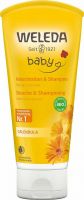 Produktbild von Weleda Baby Calendula Waschlotion & Shampoo 200ml