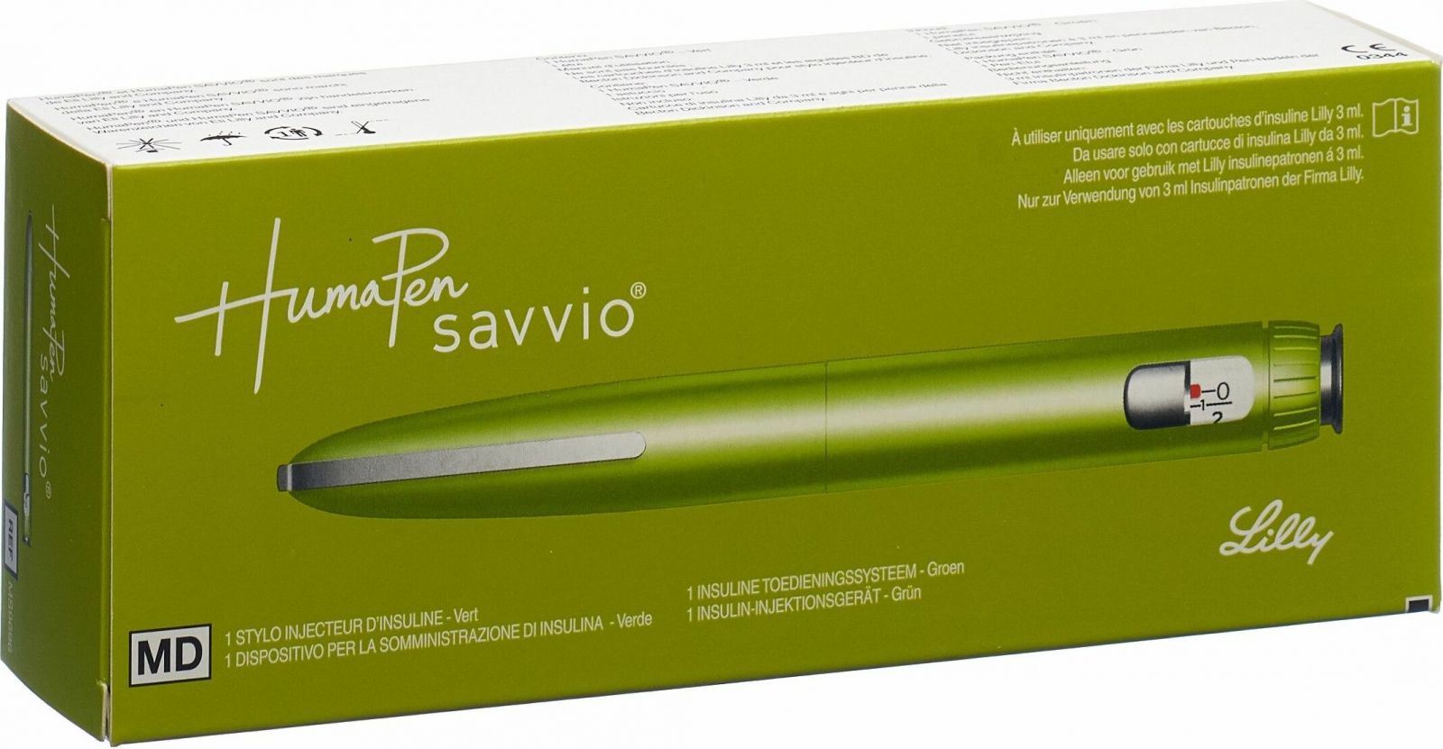 Humapen Savvio Pen für Insulin Grün in der Adler Apotheke