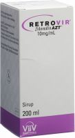 Produktbild von Retrovir Azt Sirup 10mg/ml 200ml