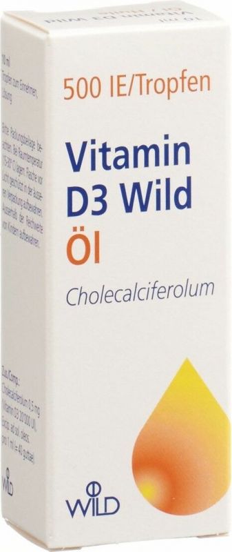 Vitamin D3 Wild Öl 500 Ie/tropfen 10ml in der Adler Apotheke