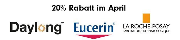 20% Rabatt auf Sonnencremes