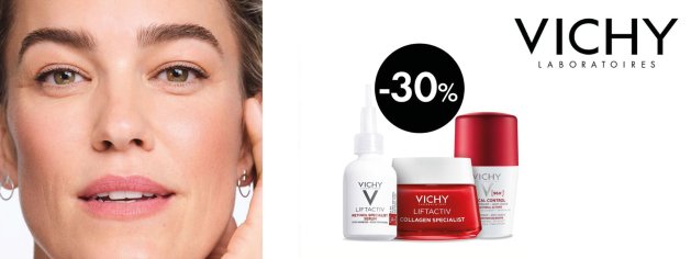 30% Rabatt auf das gesamte Sortiment von Vichy